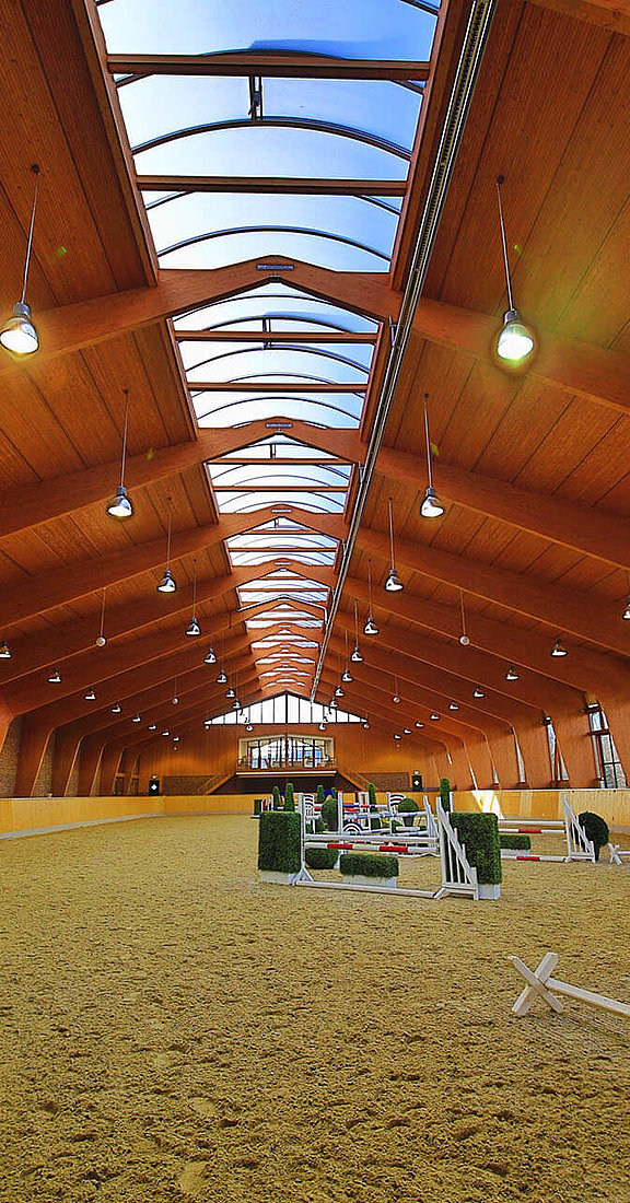 Reitsportanlage auf dem Hofgut Dagobertshausen