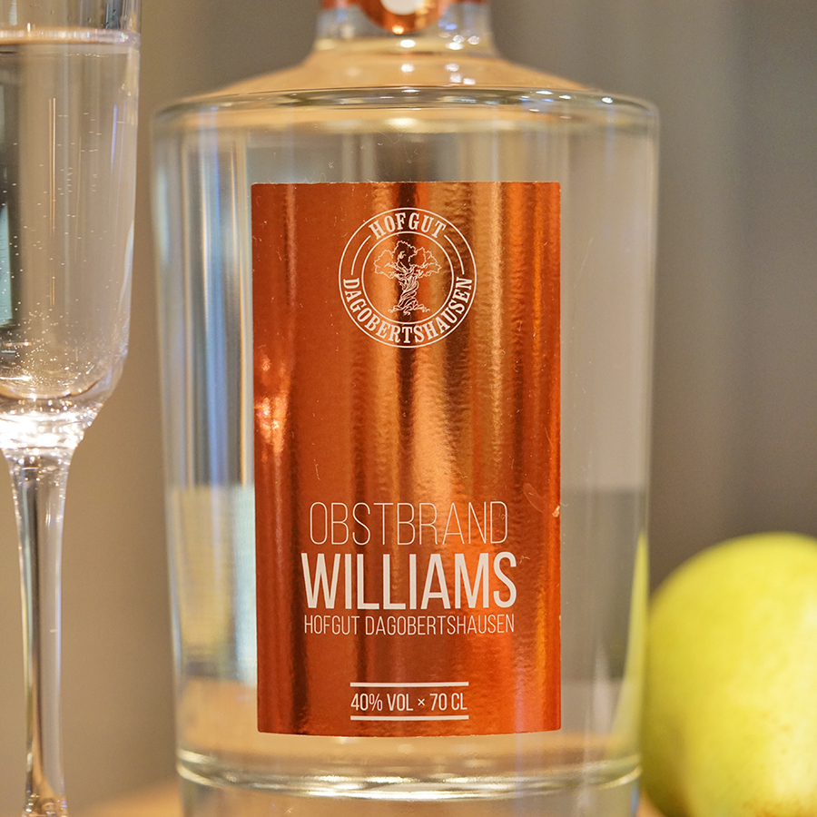 Williams-Obstbrand, Hofgut Dagobertshausen Williams-Obstbrand, Hofgut Dagobertshausen